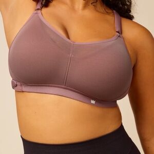 SHEFIT Full Coverage Bra Medium Impact 6Luxe Rose Taupe Adjustable